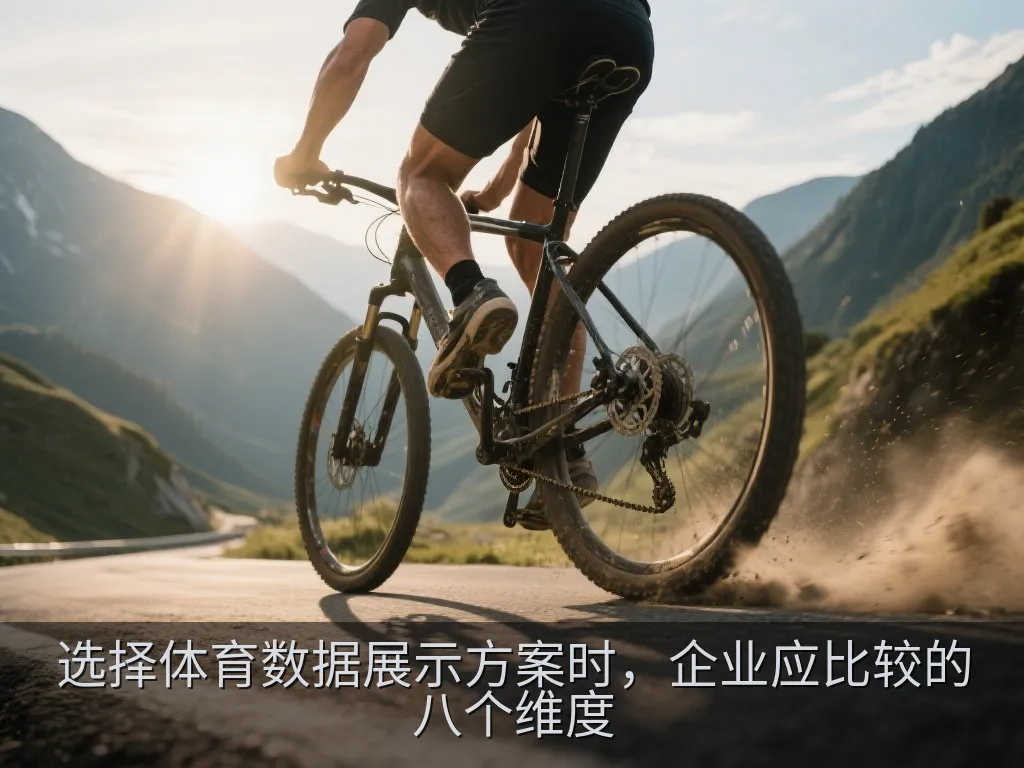 选择体育数据展示方案时，企业应比较的八个维度