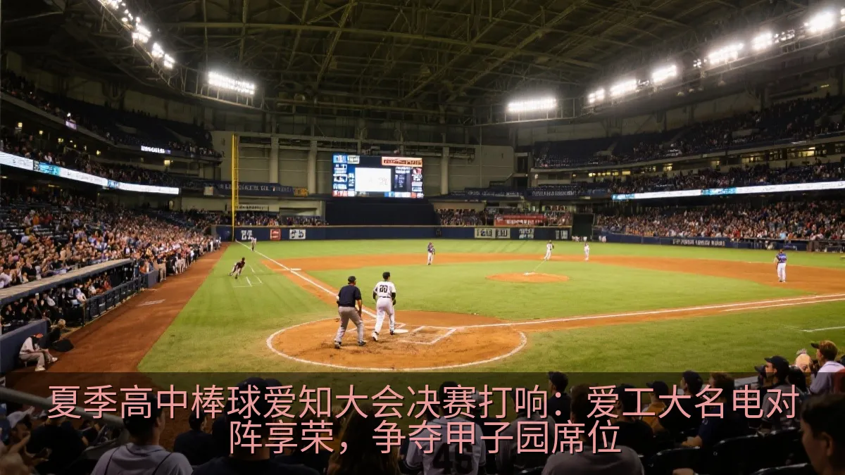 夏季高中棒球爱知大会决赛打响：爱工大名电对阵享荣，争夺甲子园席位